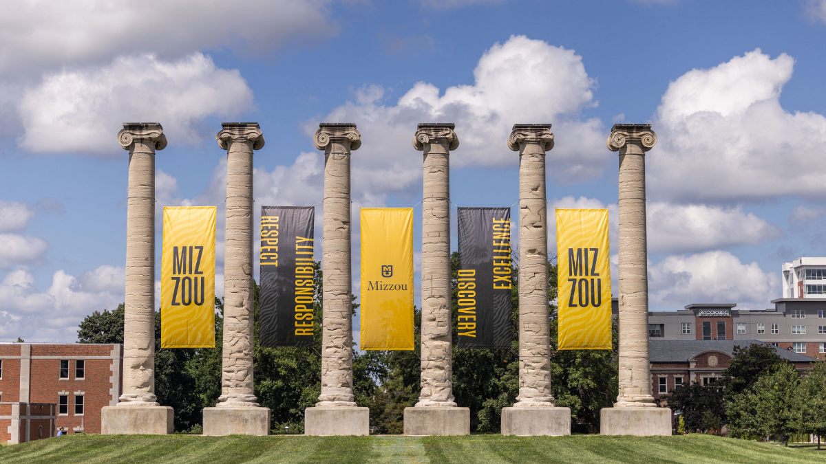 A photo of University of Missouri campus.