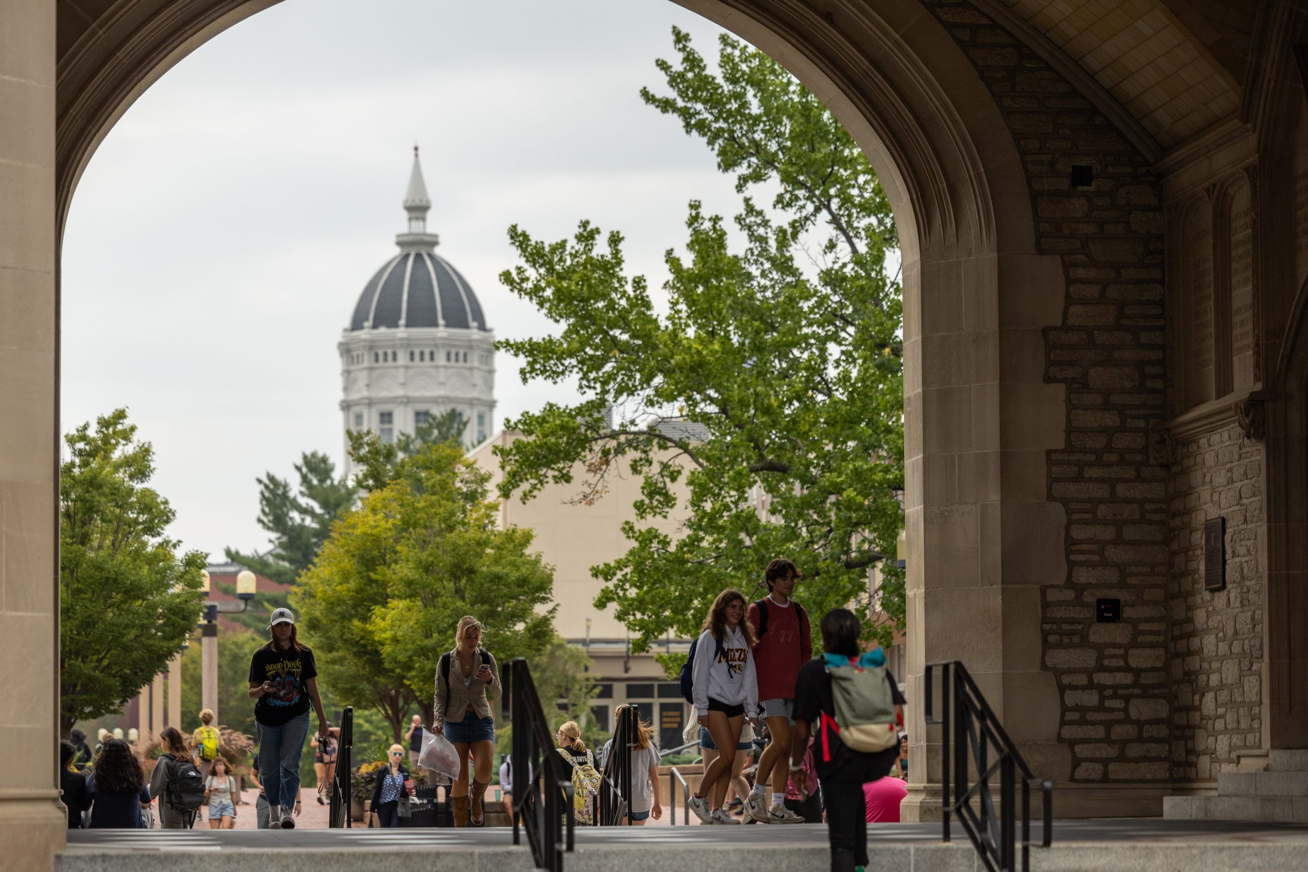 Arch on Mizzou campus.