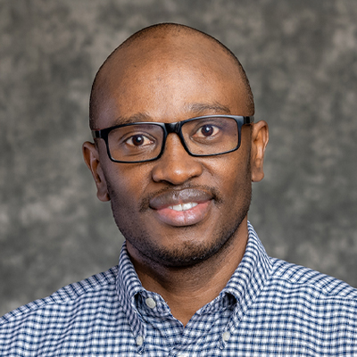 A portrait of Dr. Bosire.